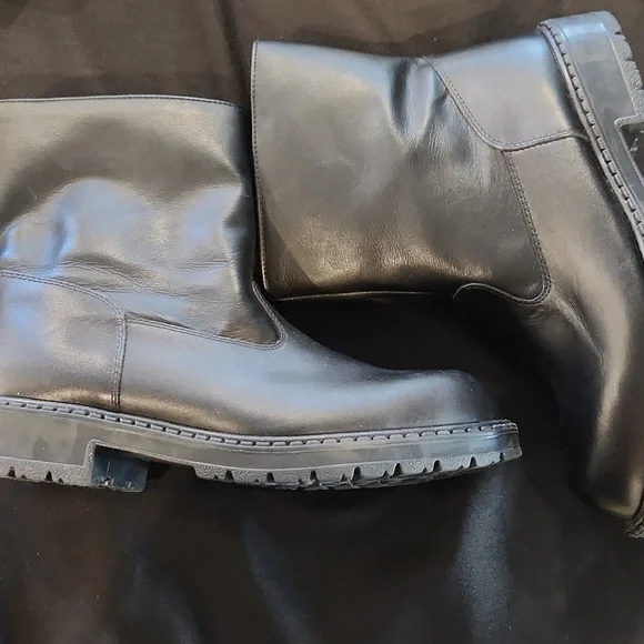 NEW TOE WARMERS | $155 Men's Sport Walks Track Leather Boots - Picture 5 of 11